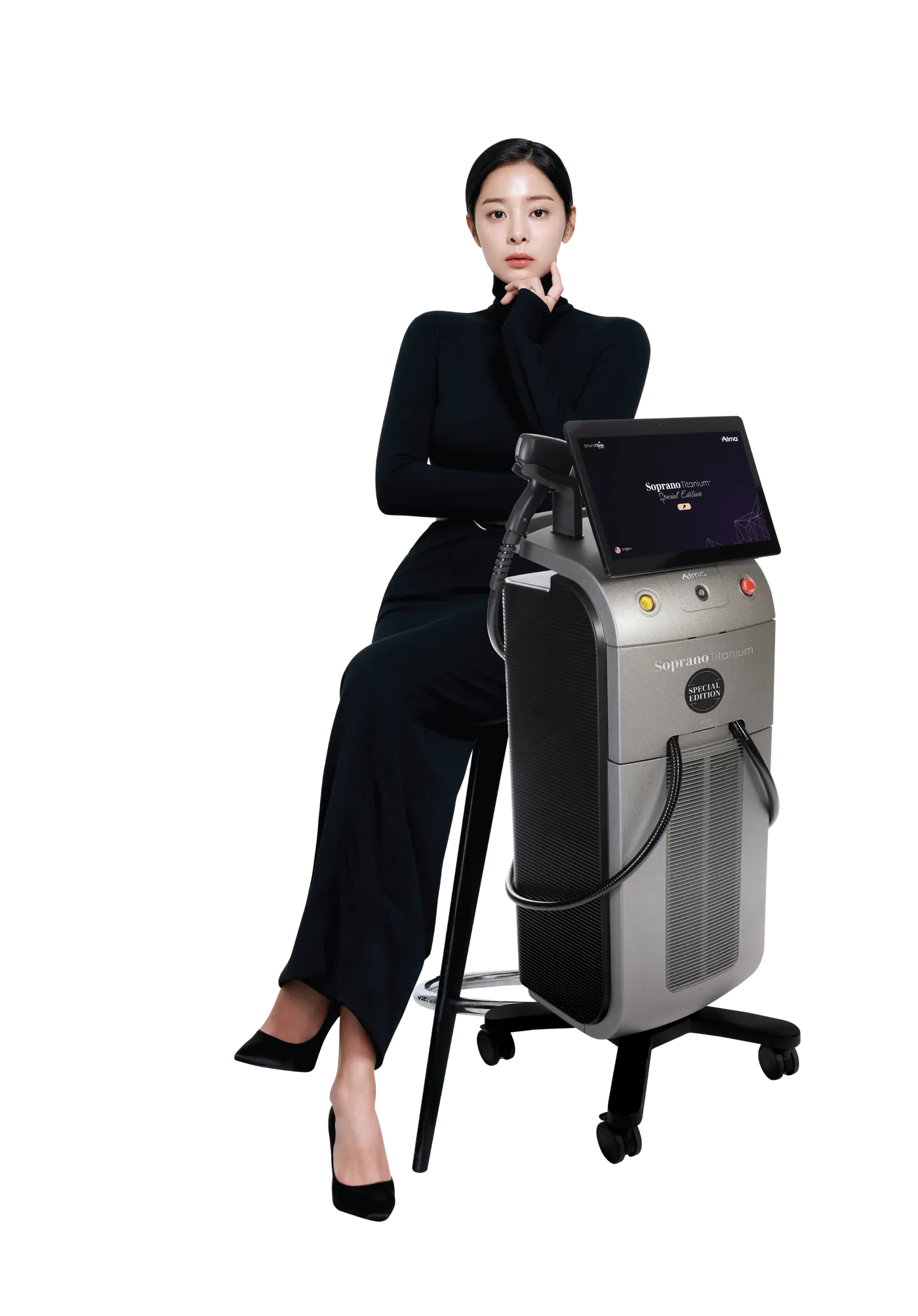 Soprano Titanium Special Edition device with ambassador