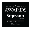 MyFace MyBody Awards Soprano Titanium badge